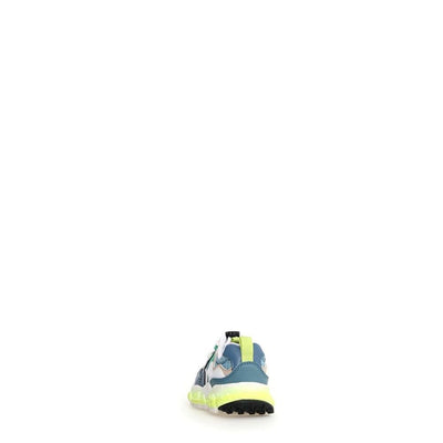 Flower Mountain Yamano 3 junior e - calf/ripstop nylon petrol - green - yellow - Studio Play
