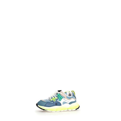Flower Mountain Yamano 3 junior e - calf/ripstop nylon petrol - green - yellow - Studio Play