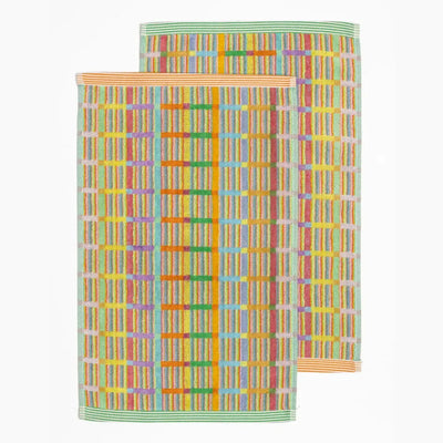 Foekje Fleur Guest Towel Duo #70 Criss Cross