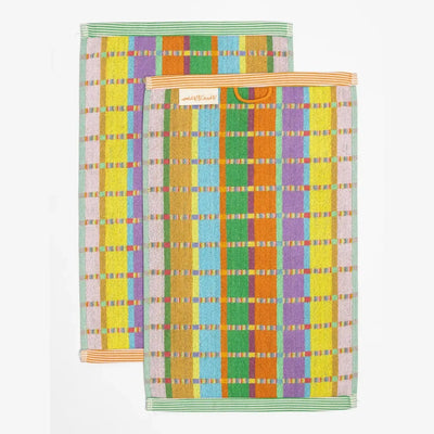 Foekje Fleur Guest Towel Duo #70 Criss Cross