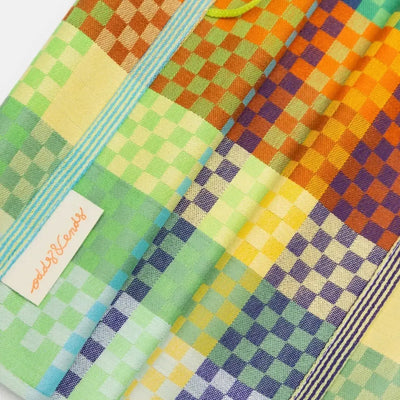 Foekje Fleur Tea Towel #57B Checkered Check