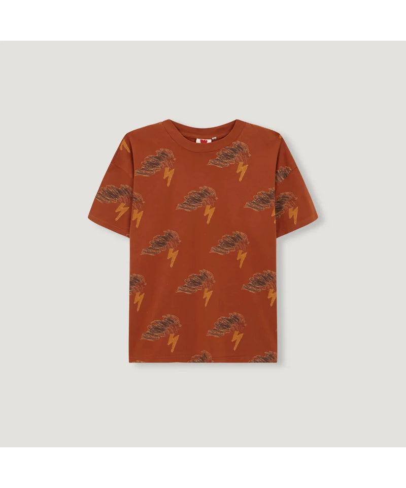 Fresh Dinosaurs Storm All Over T-shirt