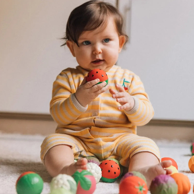 Oli & Carol Bad & Bijtspeeltje Fruit Salade Sensory Balls