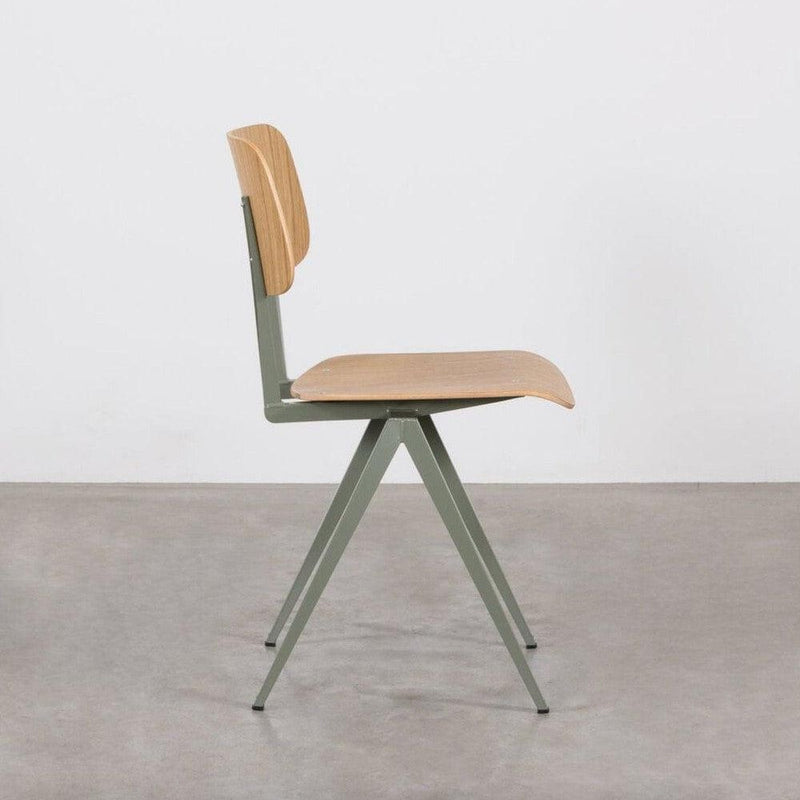 Galvanitas S16 Cementgrijs en Eiken Rug en Zitting - Studio Play