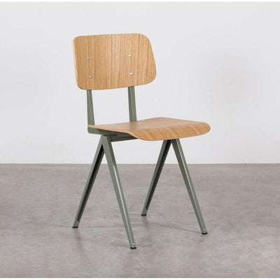 Galvanitas S16 Cementgrijs en Eiken Rug en Zitting - Studio Play