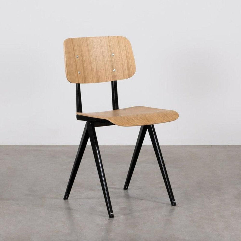 Galvanitas S16 Zwart en Eiken Rug en Zitting - Studio Play