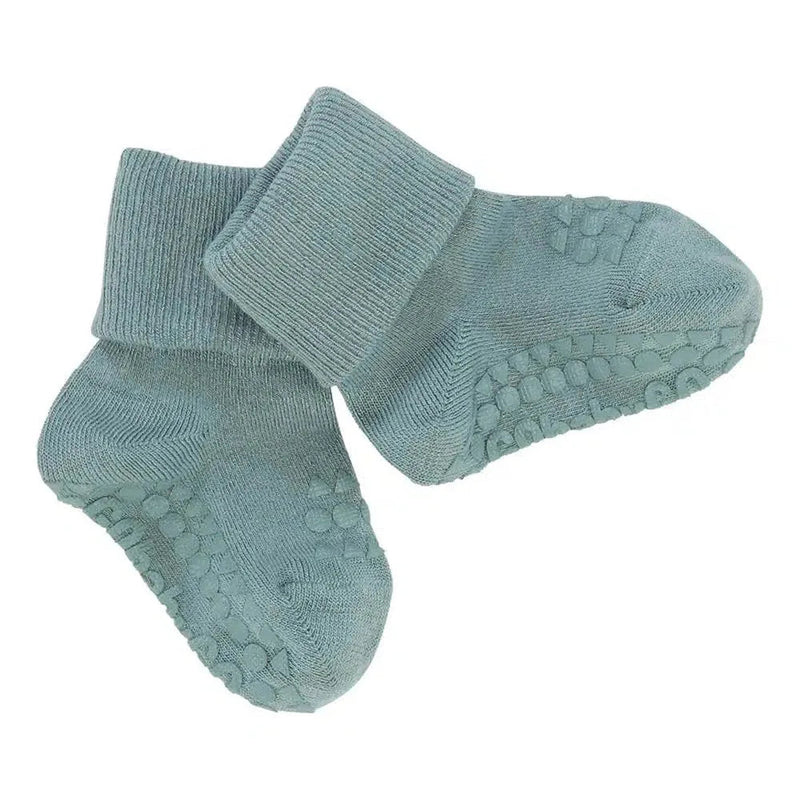 Go Baby Go antislip Bamboo Dusty Blue - Studio Play