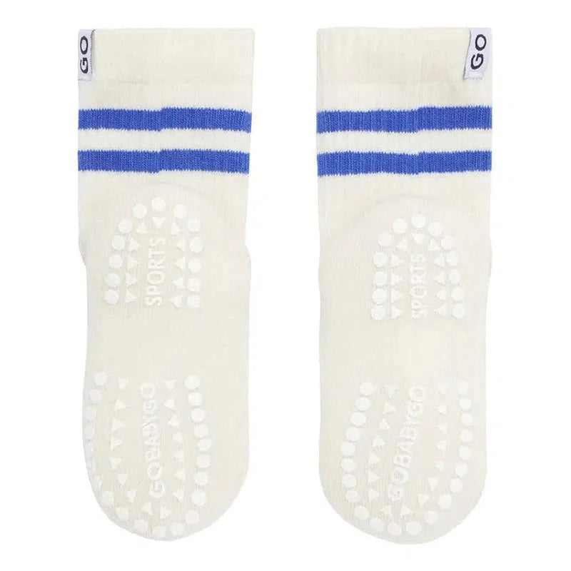 Go Baby Go antislip Sports Socks Blue - Studio Play
