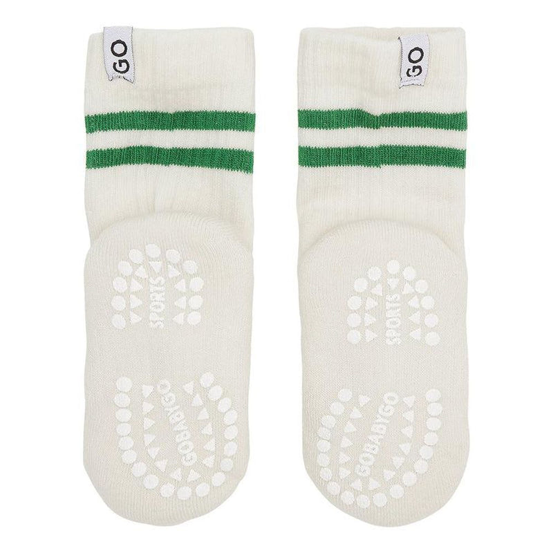 Go Baby Go antislip Sports Socks Green - Studio Play
