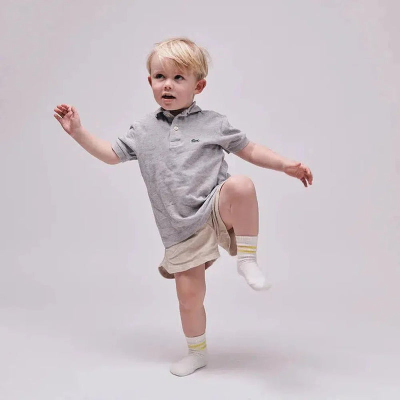 Go Baby Go antislip Sports Socks Yellow - Studio Play