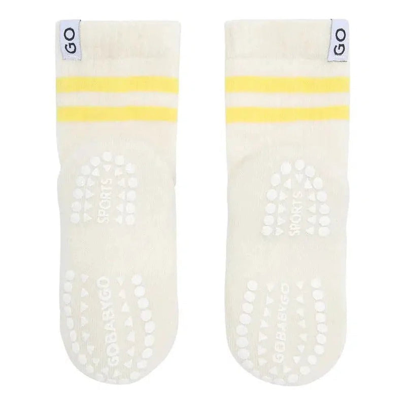 Go Baby Go antislip Sports Socks Yellow - Studio Play