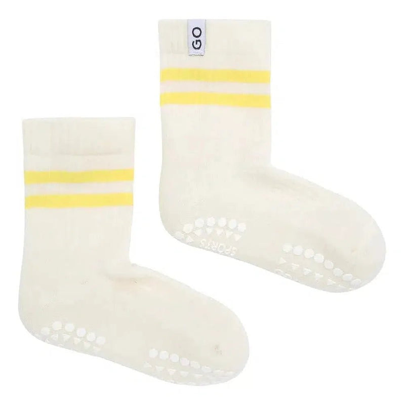 Go Baby Go antislip Sports Socks Yellow - Studio Play