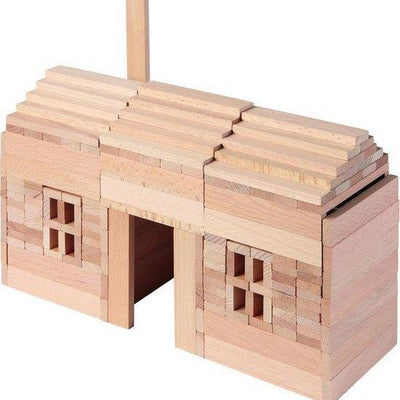 Goki Blokkendoos Bleek Hout