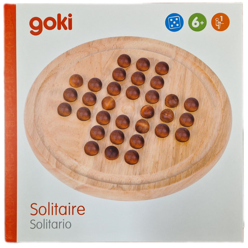 Goki Classic Solitaire Solo Game