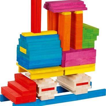Goki Evolution Bouwblokken Regenboog - Studio Play
