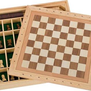 Goki Schaakbord - Damspel - Molenspel - Studio Play