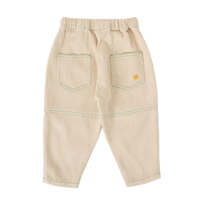 Goldie + Ace Drew Embroidered Pocket Pant Sand