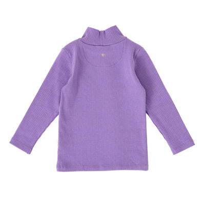 Goldie + Ace Embroidered Rib Skivvy Grape - Studio Play