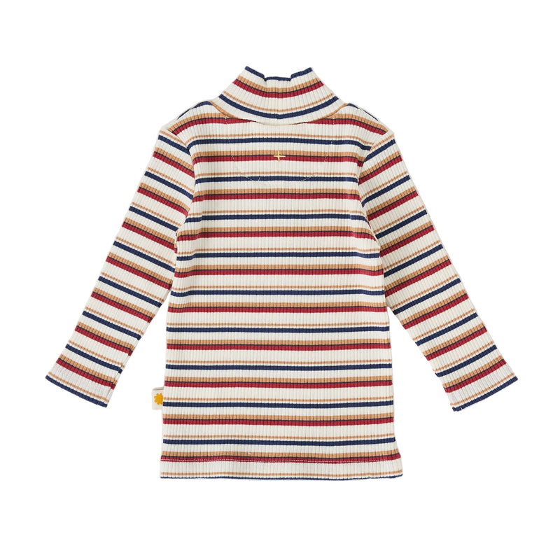 Goldie + Ace Embroidered Rib Skivvy Outback Stripe - Studio Play