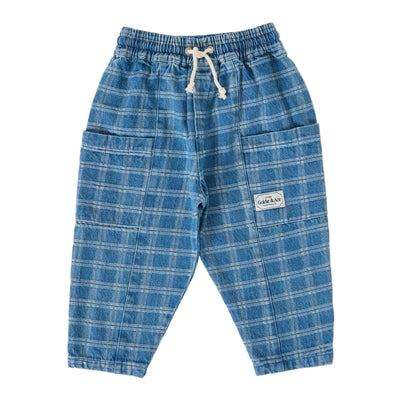 Goldie + Ace Kit Check Pocket Pant - Studio Play