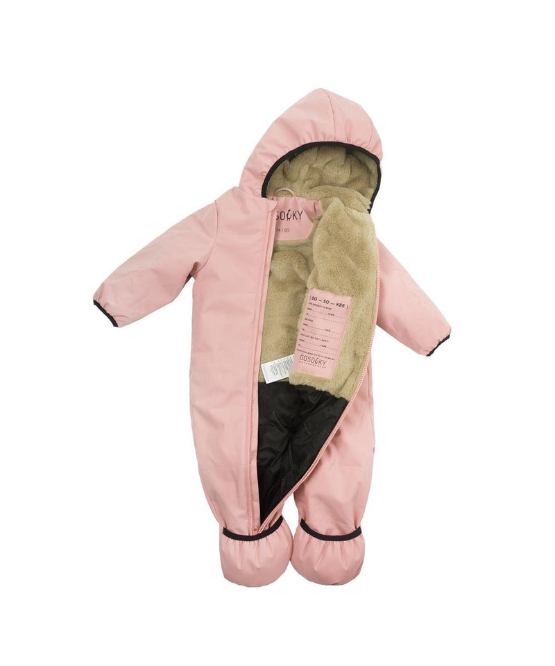 GOSOAKY BABY Sparrow Onesie Evening Pink