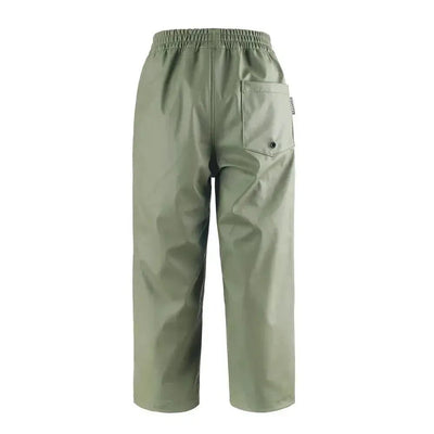 GOSOAKY Hidden Dragon Unlined Rainpants Deep Lichen Green - Studio Play