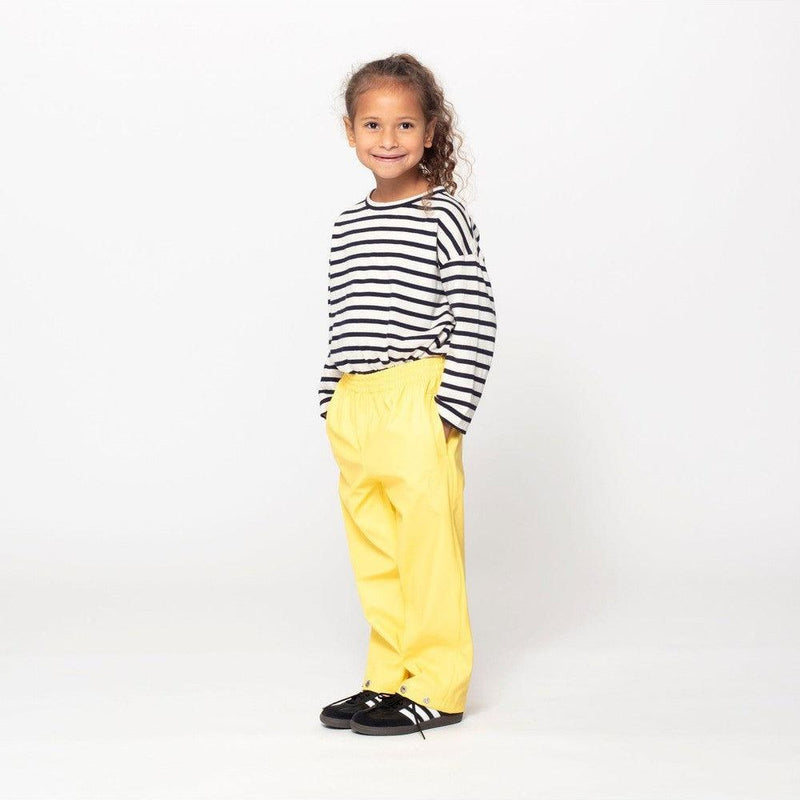 GOSOAKY Hidden Dragon Unlined Rainpants Goldfinch Yellow - Studio Play