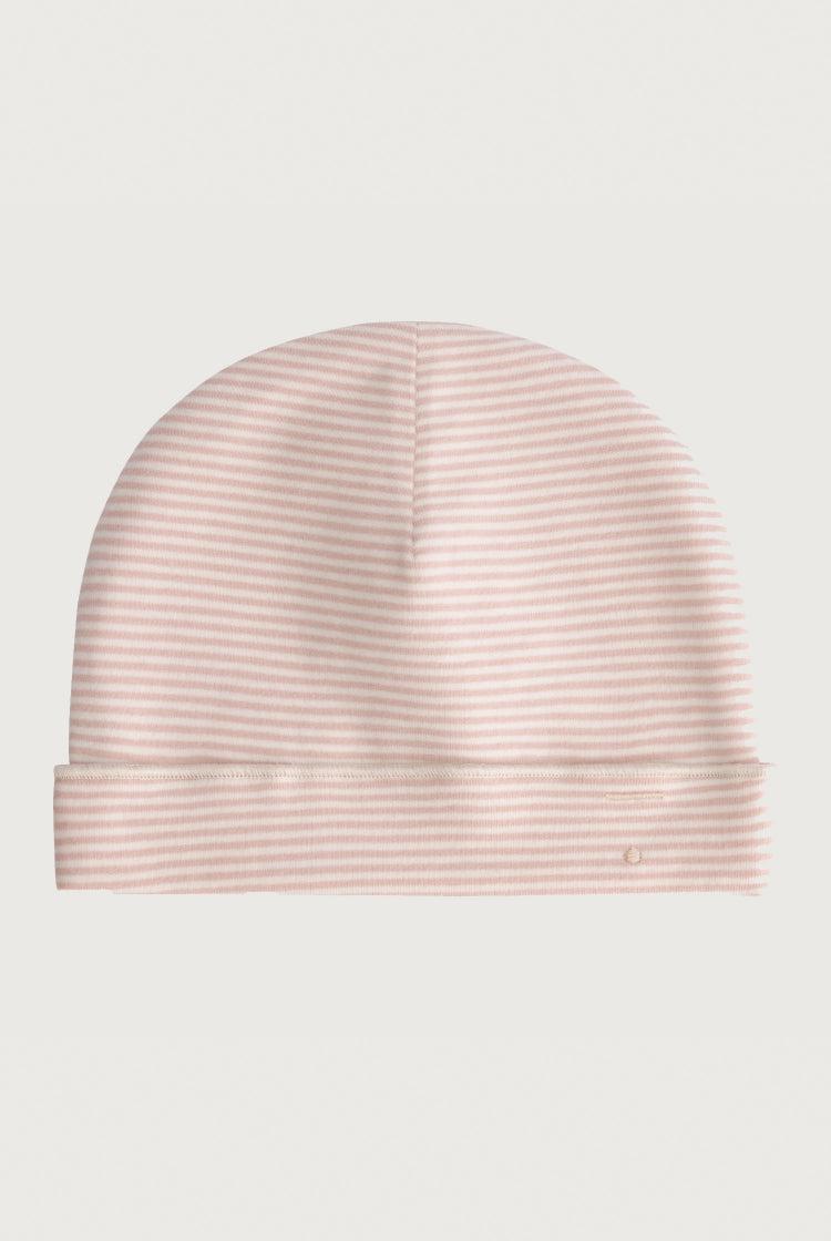 Gray Label Baby Beanie GOTS Faded Pink/Cream