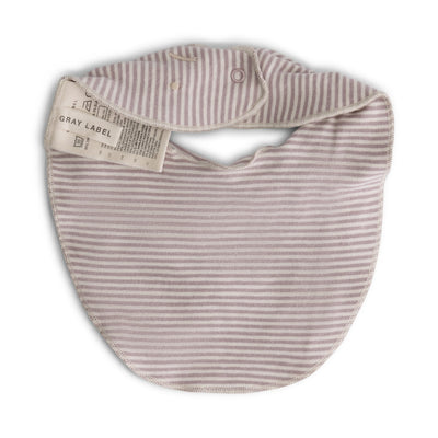 Gray Label Baby Bib GOTS Faded Pink/Cream