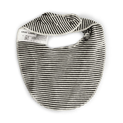 Gray Label Baby Bib GOTS Pirate Black/Cream - Studio Play