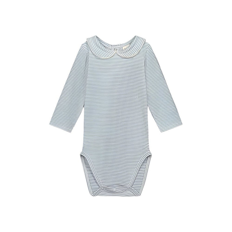 Gray label Baby Collar Onesie Sky/Cream - Studio Play