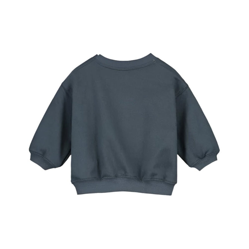 Gray Label Baby Dropped Shoulder Sweater Blue Grey - Studio Play