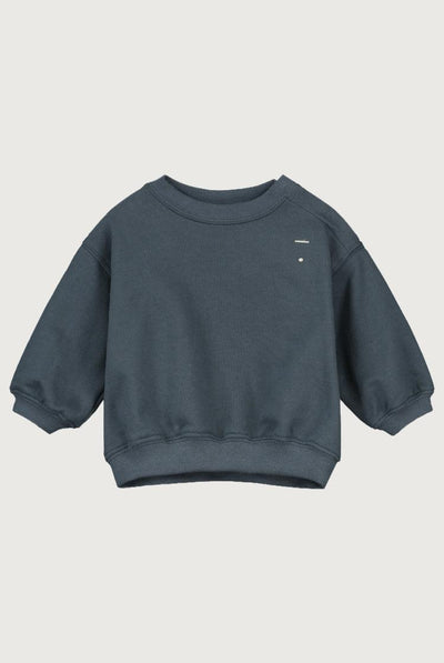 Gray Label Baby Dropped Shoulder Sweater Blue Grey