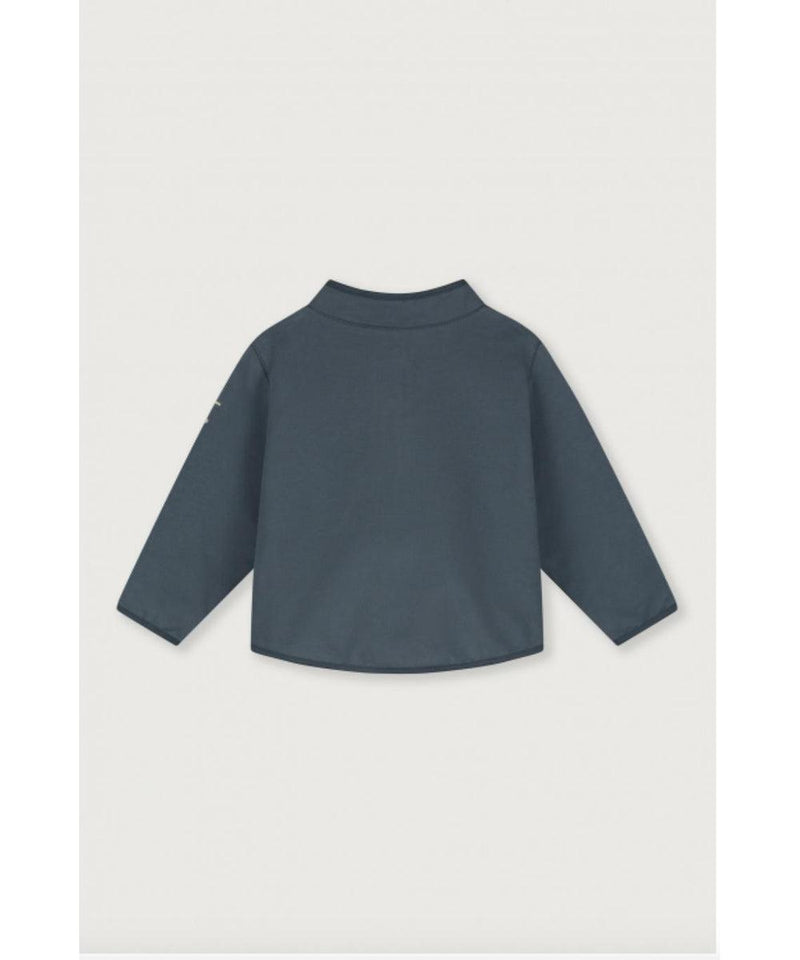 Gray Label Baby Jacket Cardigan GOTS Blue Grey
