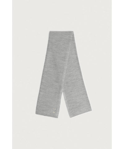 Gray Label Baby Knitted Scarf Grey Melange