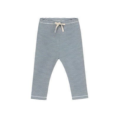 Gray Label Baby Leggings Blue Grey/Cream - Studio Play