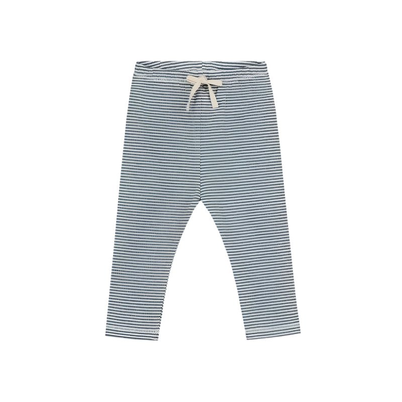 Gray Label Baby Leggings Blue Grey/Cream