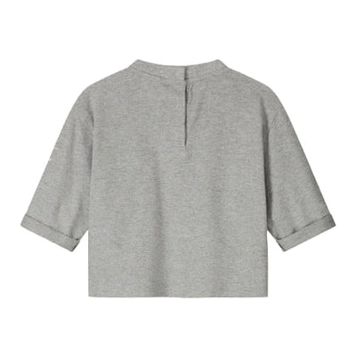 Gray Label Baby L/S Pocket Grey Melange - Studio Play