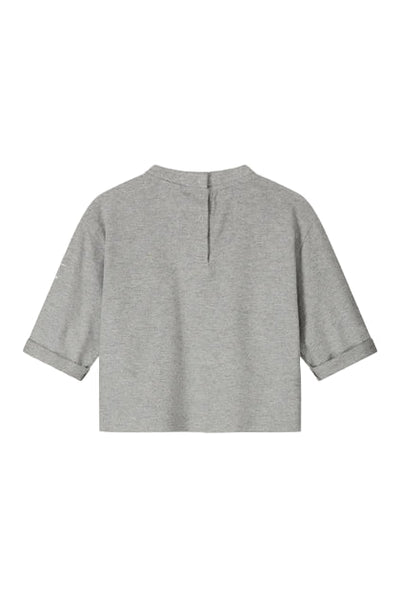 Gray Label Baby L/S Pocket Grey Melange - Studio Play