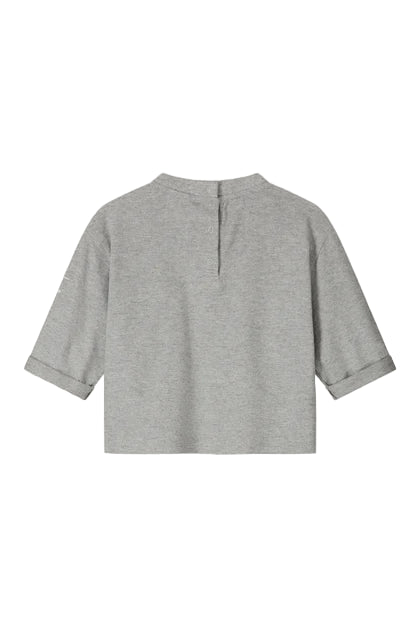Gray Label Baby L/S Pocket Grey Melange - Studio Play