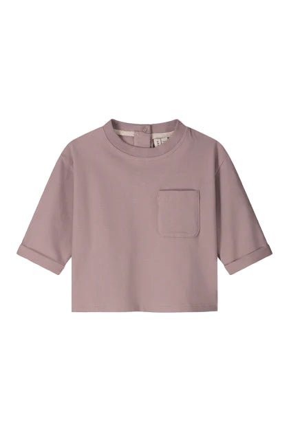 Gray Label Baby L/S Pocket Tee Berry - Studio Play