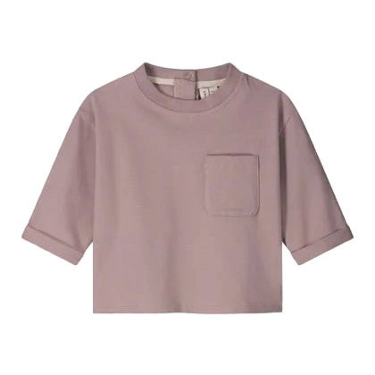 Gray Label Baby L/S Pocket Tee Berry - Studio Play