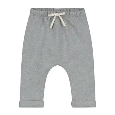 Gray Label Baby Pants GOTS Grey Melange