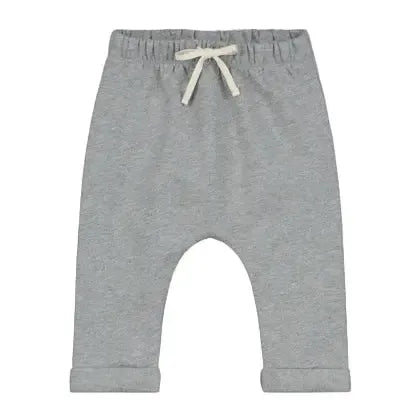 Gray Label Baby Pants GOTS Grey Melange