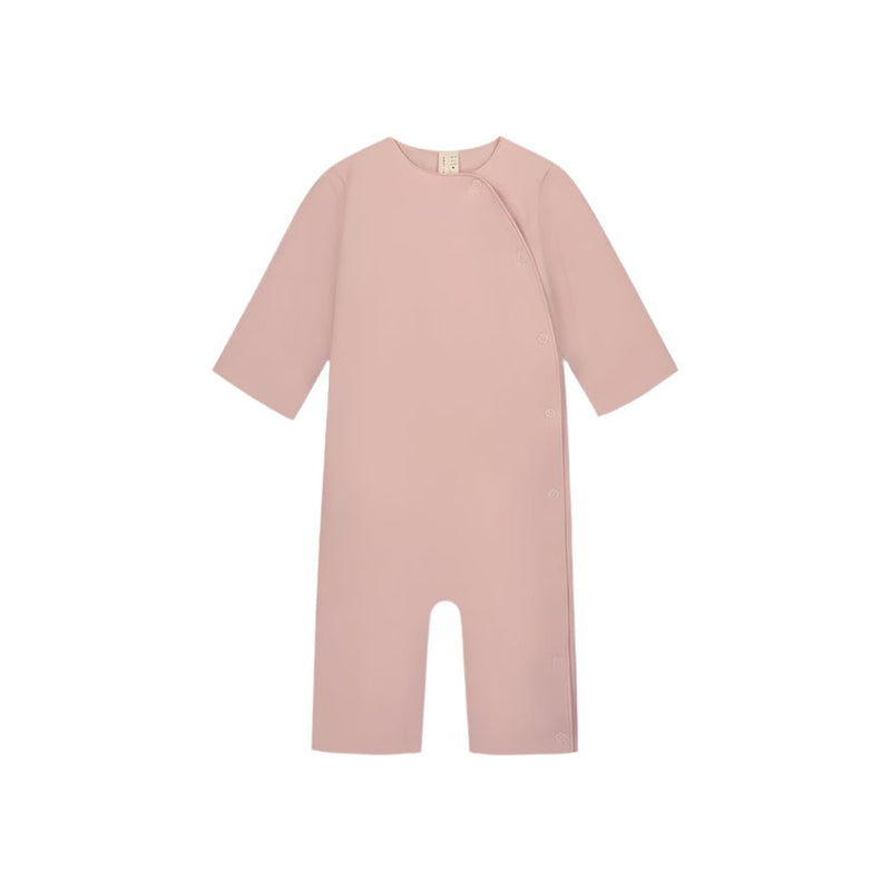 Gray Label Baby Suit with Snaps Faded Pink - Studio Play
