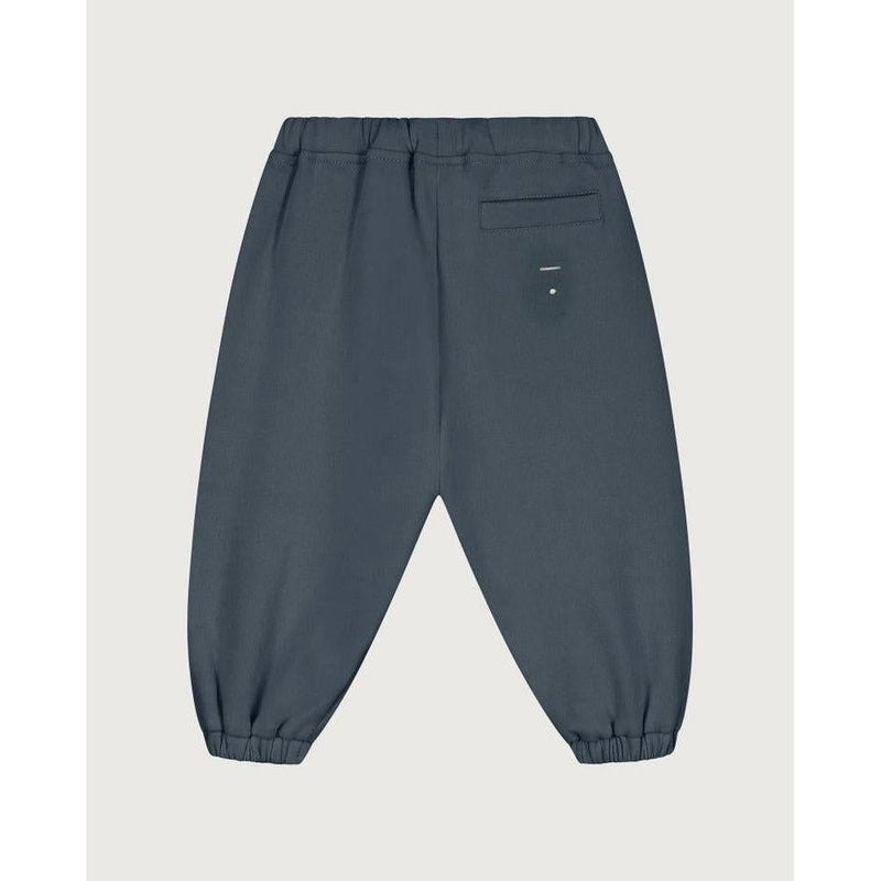 Gray Label Baby Track Pants GOTS Blue Grey