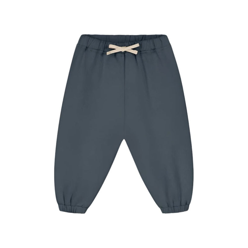 Gray Label Baby Track Pants GOTS Blue Grey - Studio Play