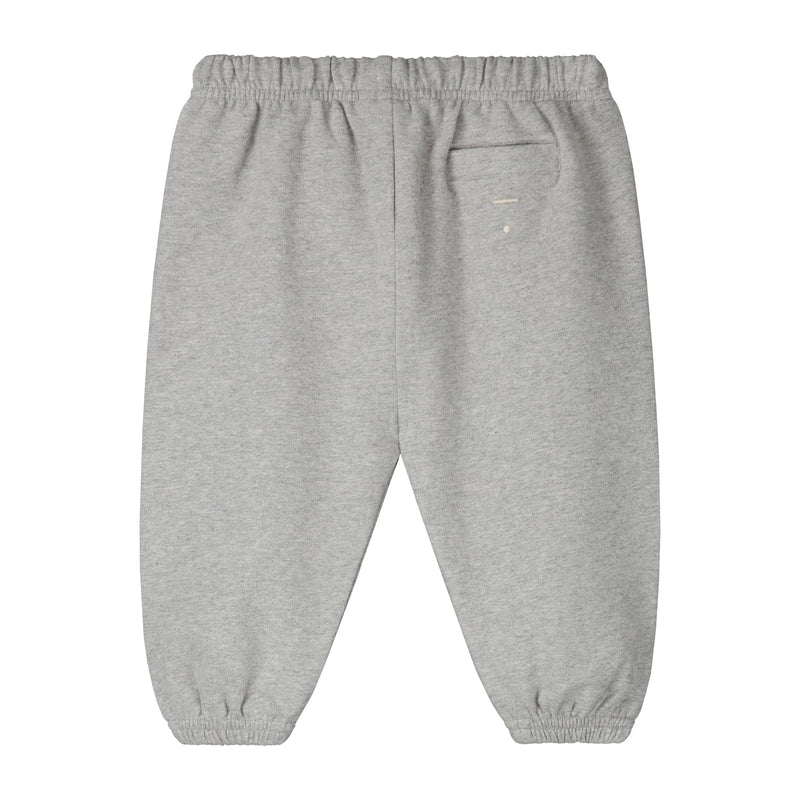 Gray Label Baby Track Pants GOTS Grey Melange