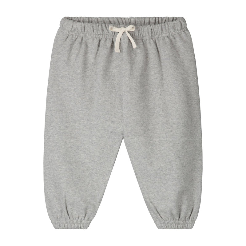Gray Label Baby Track Pants GOTS Grey Melange