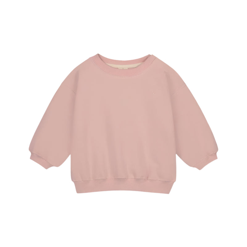 Gray Label Dropped Shoulder Sweater Faded Pink